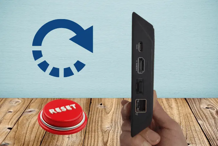 hard reset the cable box