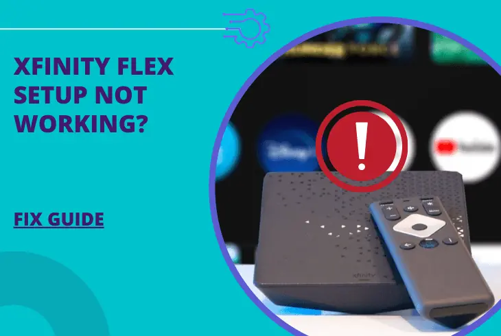 xfinity flex setup not working