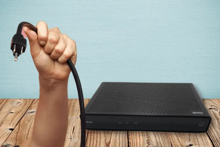 powercycle xfinity tv box