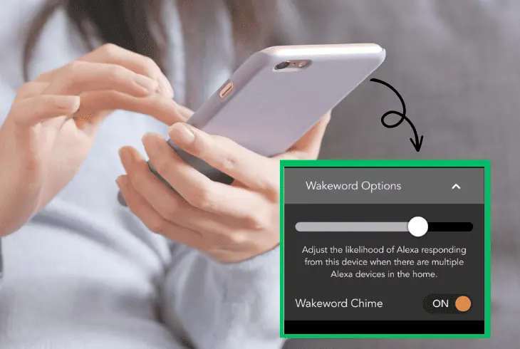 adjust the wake word sensitivity