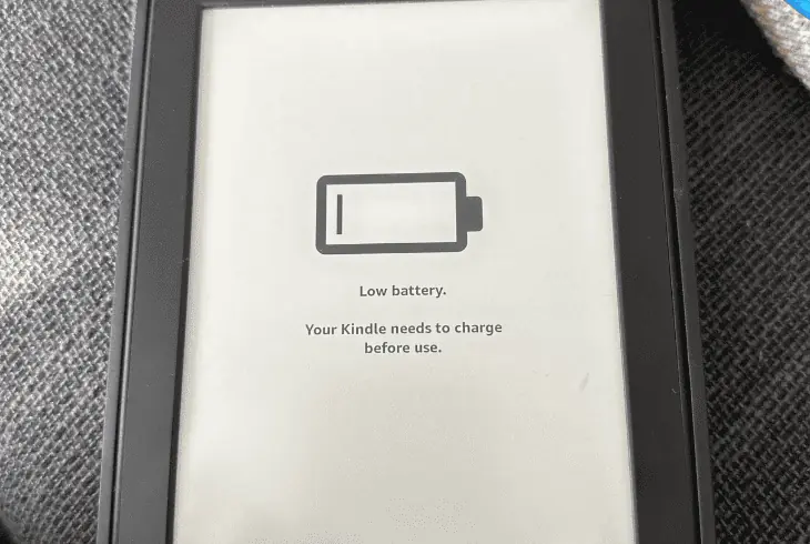allow the battery to run out
