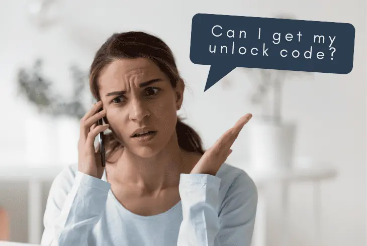 call the qlink to get unlock code