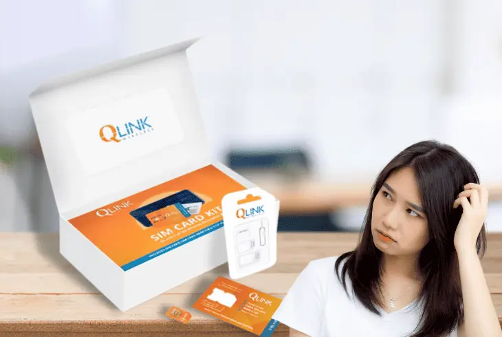 causes of qlick network locked sim card