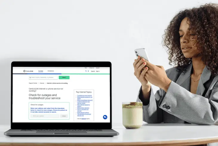check for a centurylink service outage