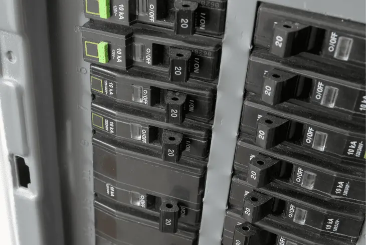 check the circuit breaker