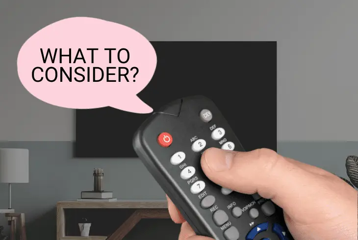 what consider when programming remote