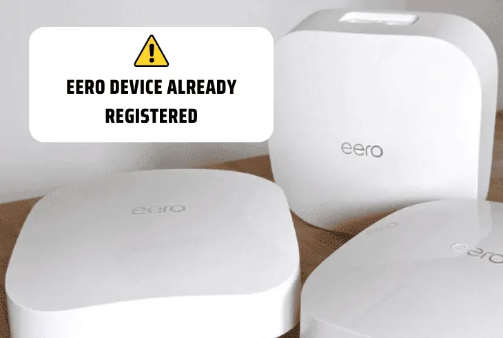 eero device can't be paired