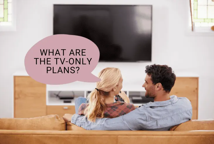 what are different tv only plans
