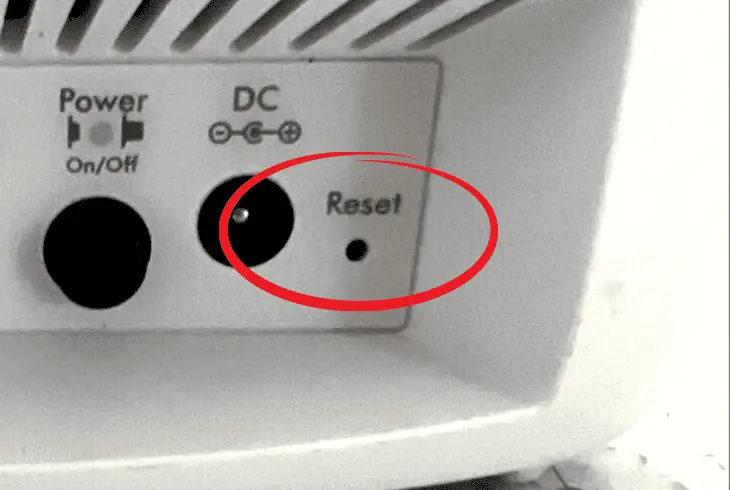 factory reset the orbi satellite