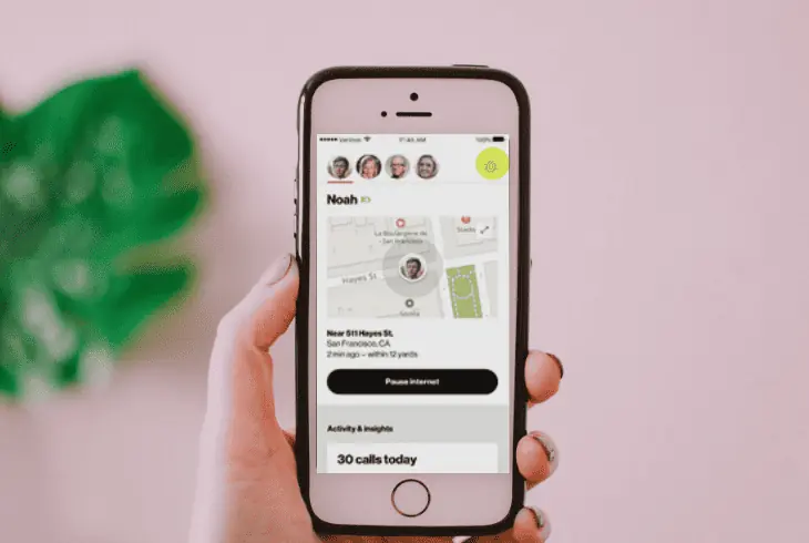 find phone using verizon locator family app