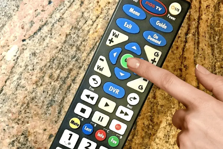 how to program fios remote to tv volume(verizon p283)