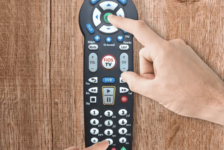 program volume on fios remote (verizon p265)