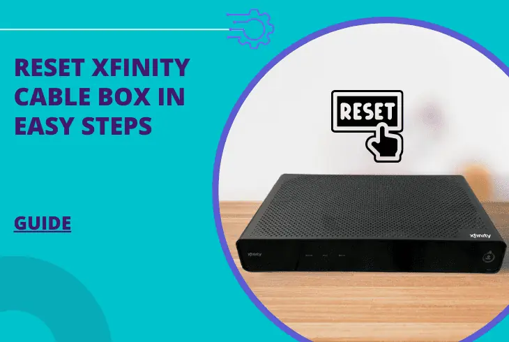 how to reset xfinity cable box