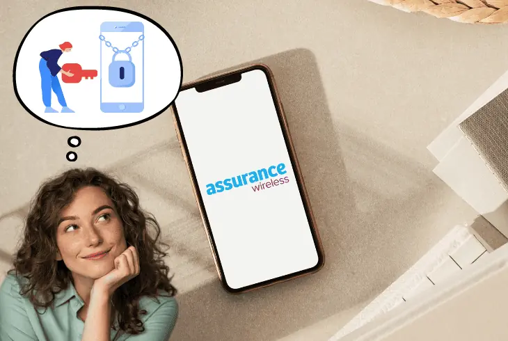 how unlock the assurance wireless sim card