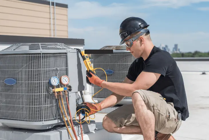 hvac system complete inspection