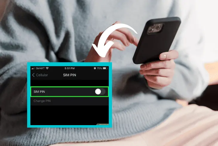 manage the sim pin lock