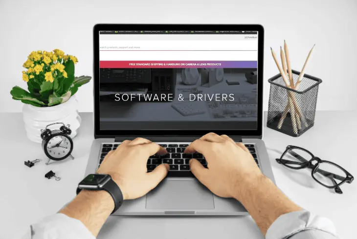 manually download the drivers