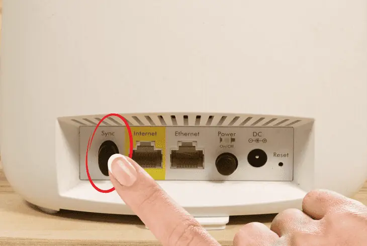 manually sync your orbi devices