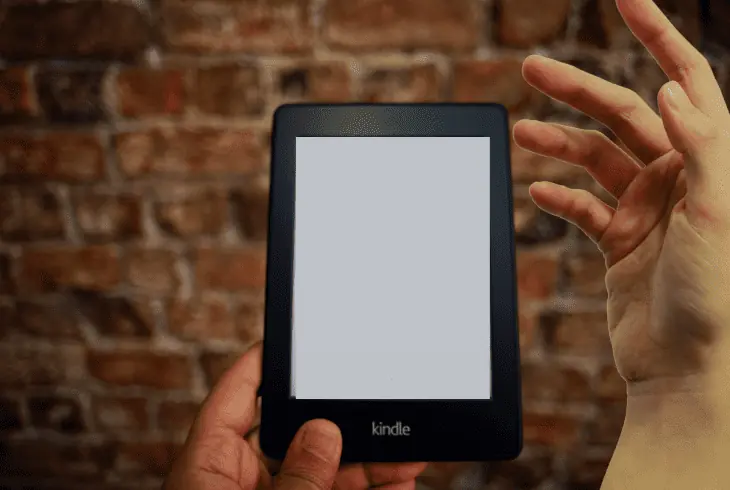 giving the kindle a slap