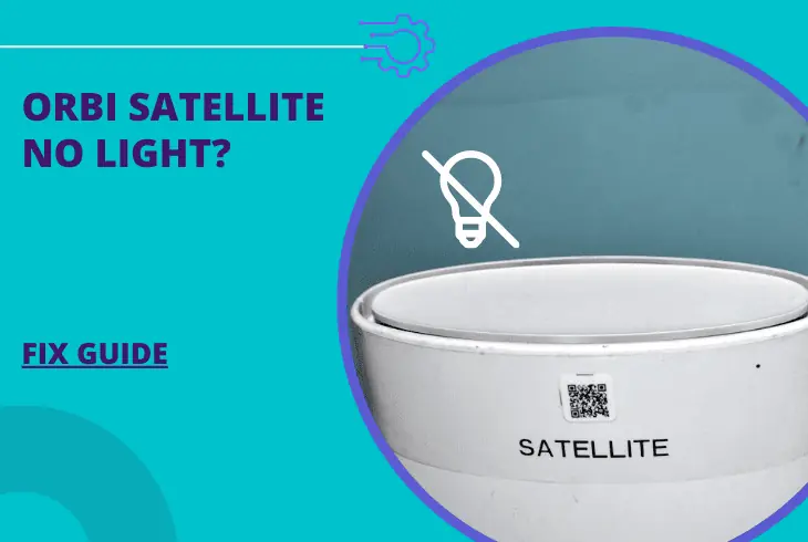 orbi satellite no light