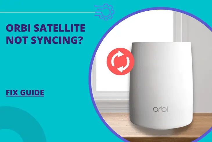 orbi satellite not syncing