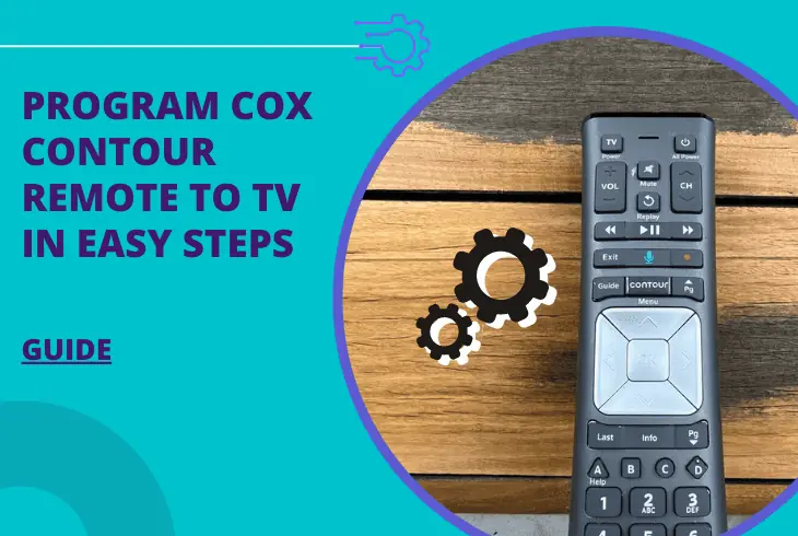 how to program cox contour remote to tv