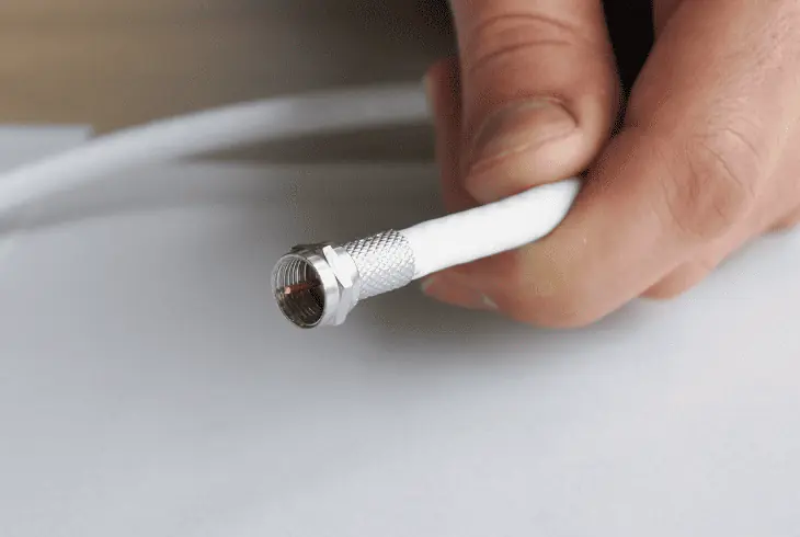 reconnect the service cable