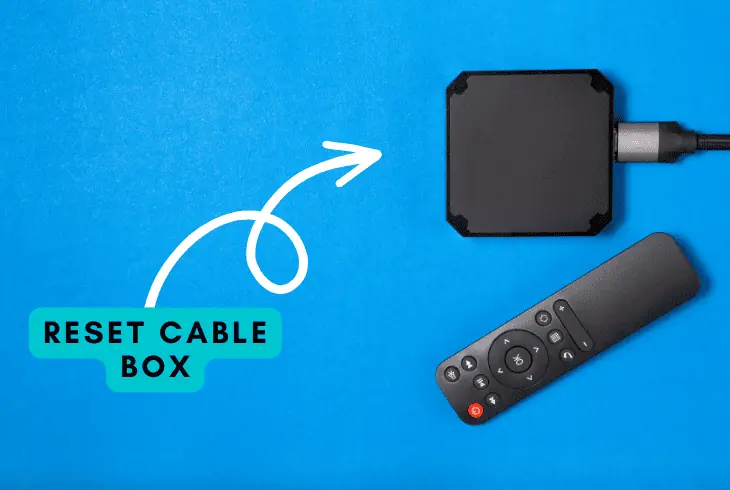 reset cable box