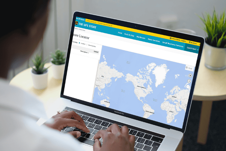 return equipment via ups store