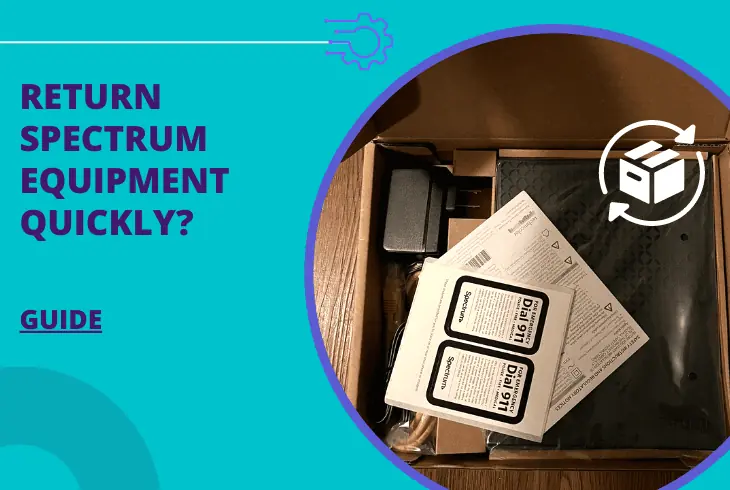 how to return spectrum equipment