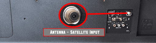 antenna satellite input