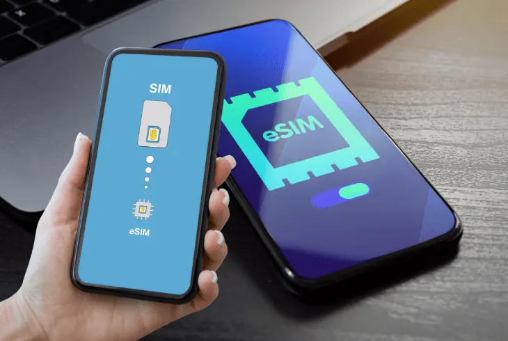 how swap esim on verizon phones