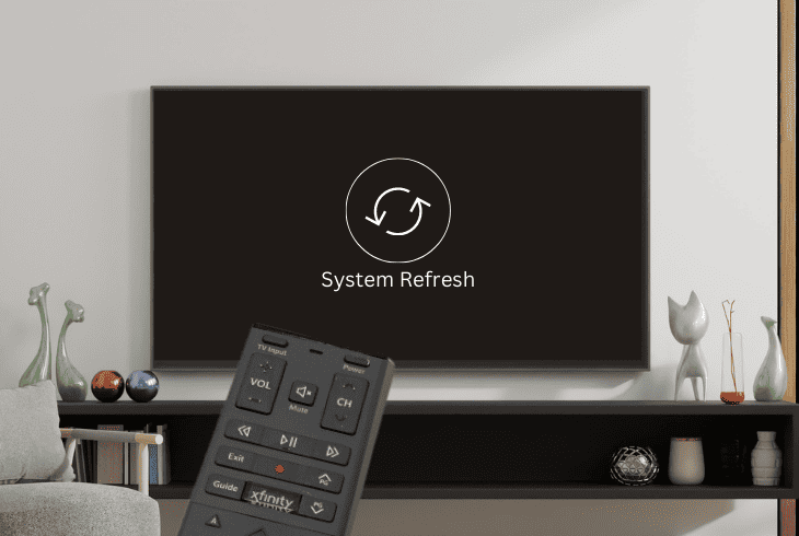 system refresh the cable box