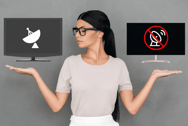 tvs with vs tvs without satellite receiver
