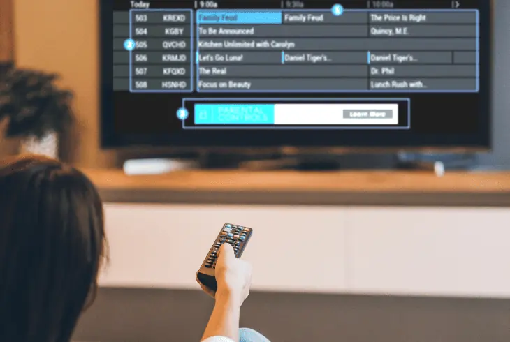 view the subscribed channel listing