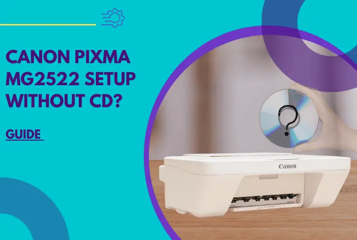 canon pixma mg2522 setup without cd