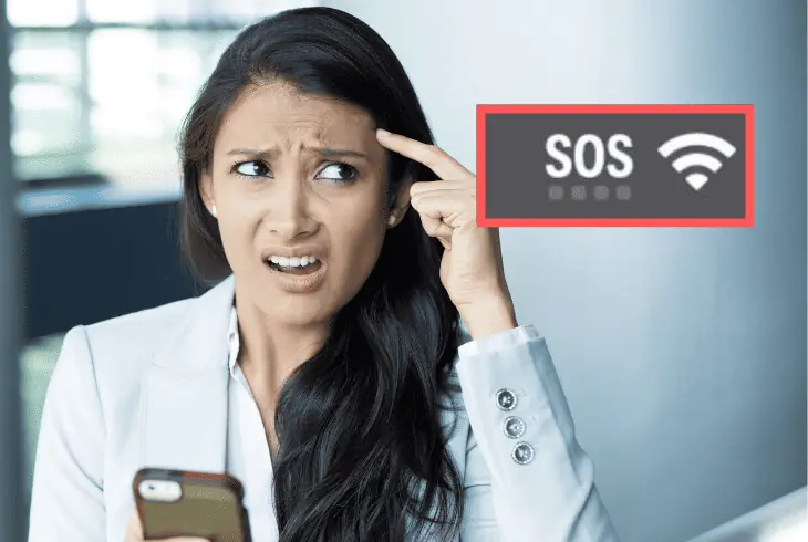 why does my phone say sos only in verizon