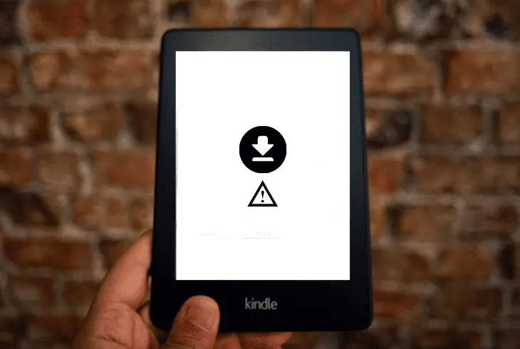 why is kindle queued but won’t download