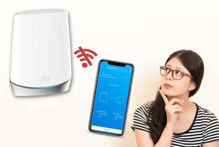 why is my orbi not connecting to app
