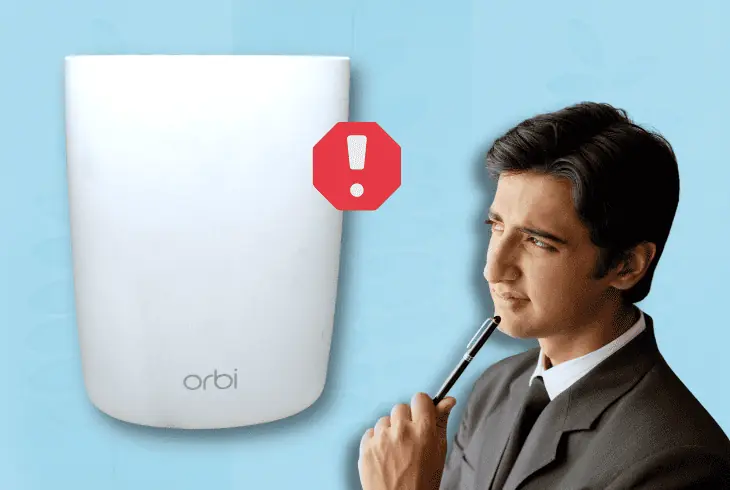 why is orbi satellite not connecting to devices