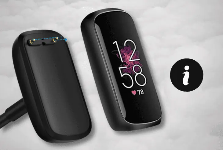 about fitbit 5 magnet charging