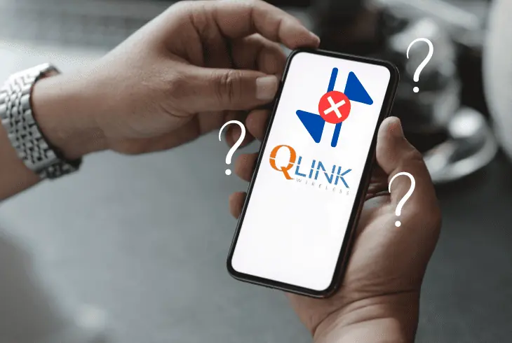 the causes of qlink data not working