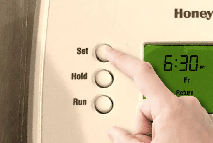 clear all thermostat schedules
