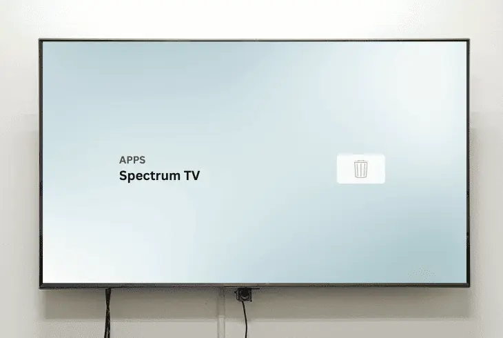 clear the spectrum app's cache