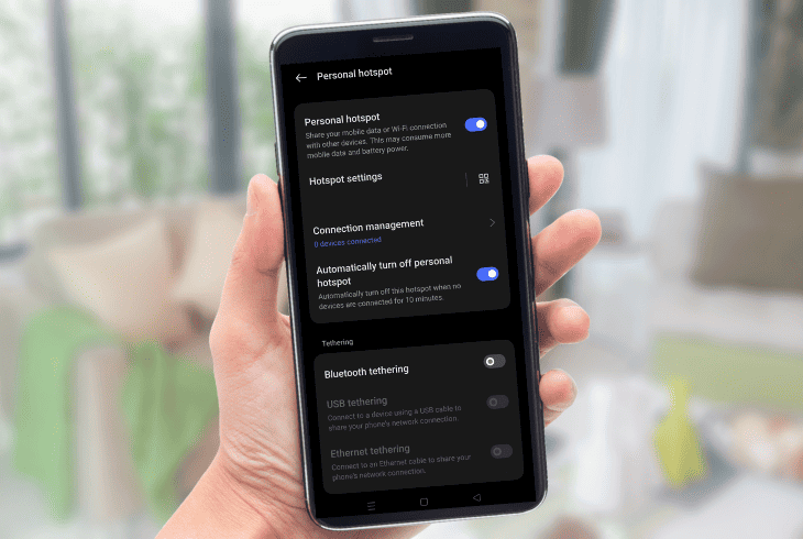 connect roku to personal hotspot