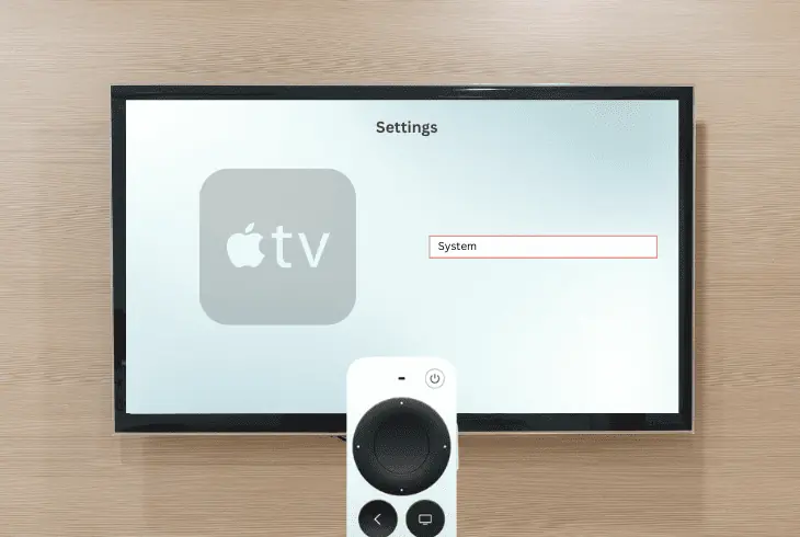 factory reset the apple tv device