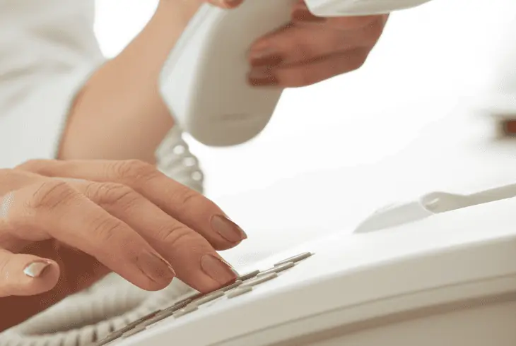 factory reset the landline phone