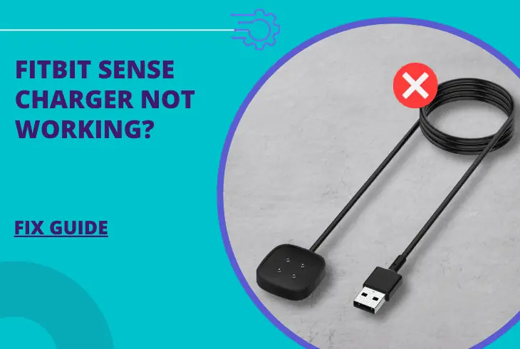 fitbit sense charger not working issue