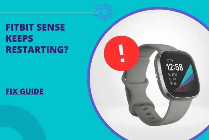fitbit sense keeps restarting