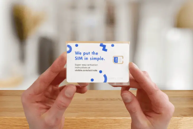 get a visible wireless sim